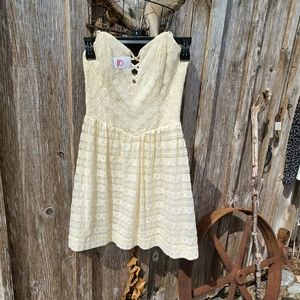Guess Los Angeles Corset Style Summer Dress